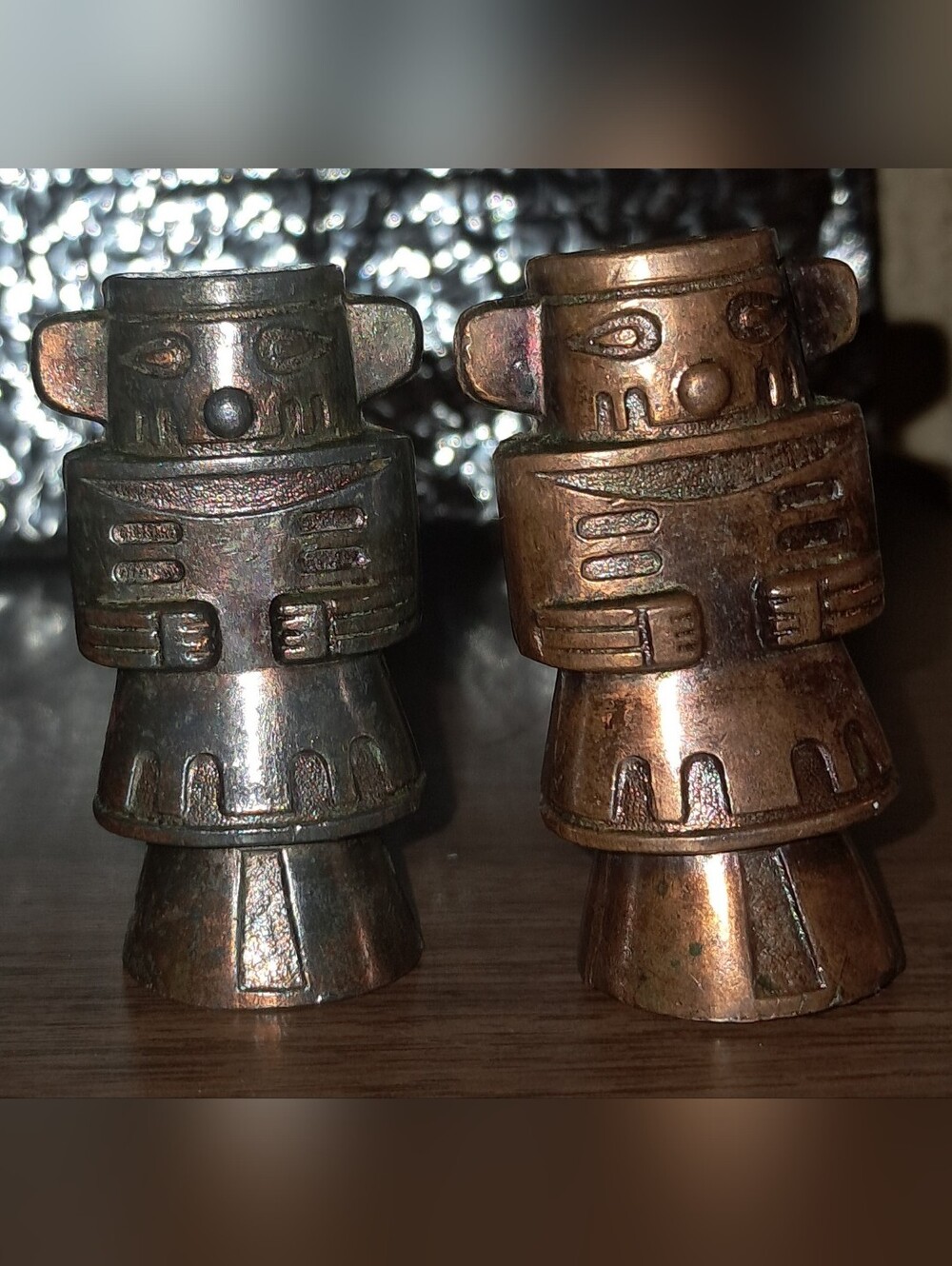 KACHINA SALT & PEPPER SHAKERS
